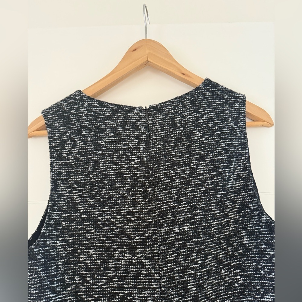 Zara Black & White Tweed Jumpsuit, size medium. - Picture 8 of 10